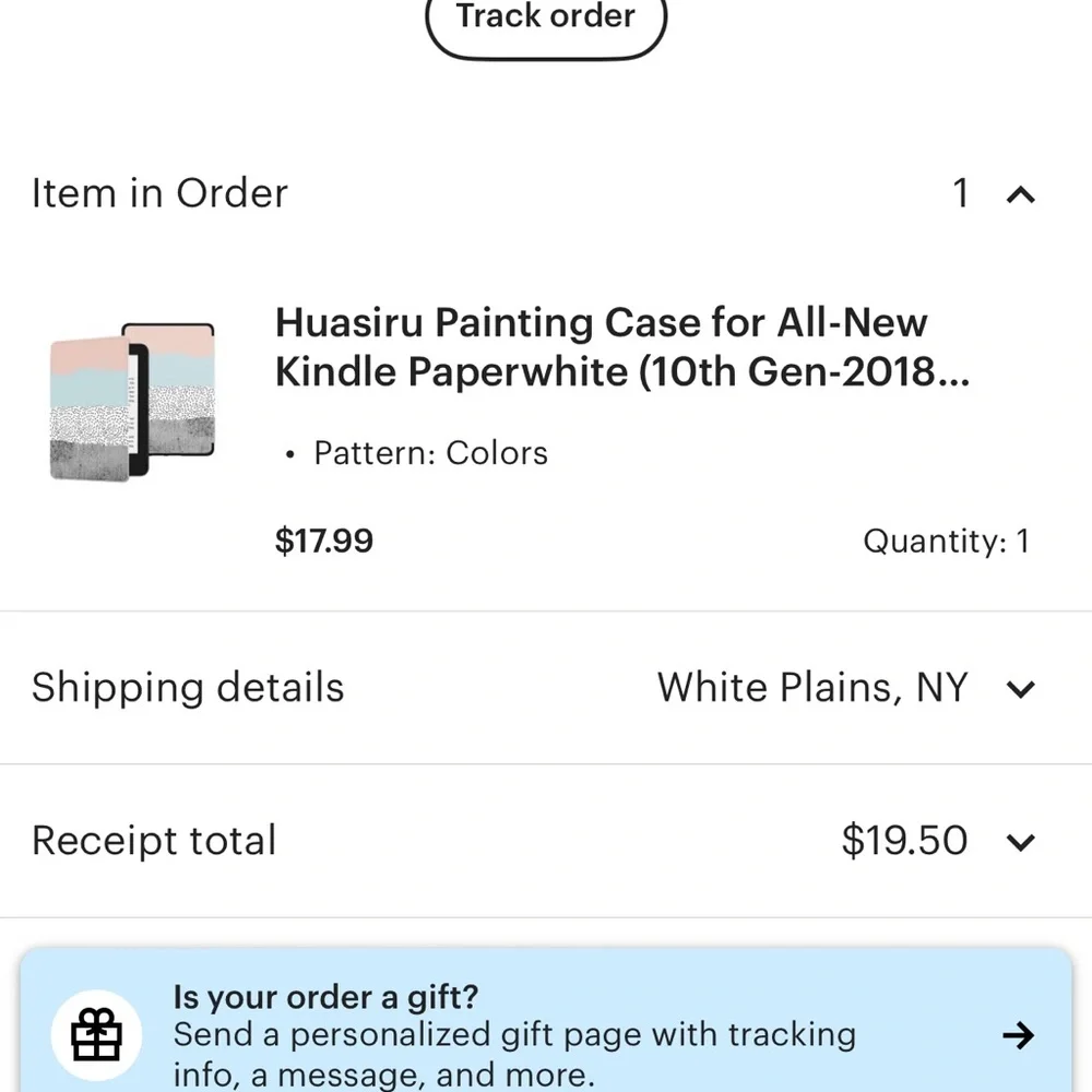 Huasiru Painting Case for Kindle Paperwhite (10th Gen-2018...